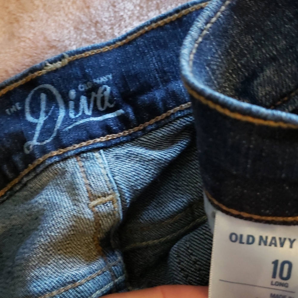 Old Navy blue jeans - Picture 4 of 4
